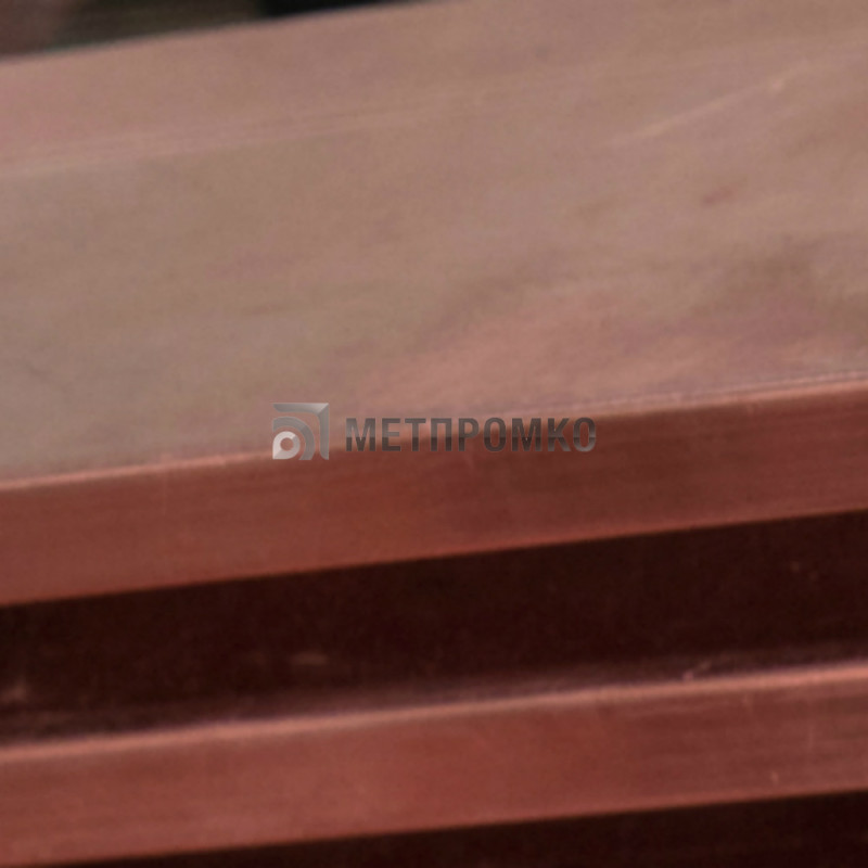Полоса бронзовая 500x10x0,5 мм БрНБТ