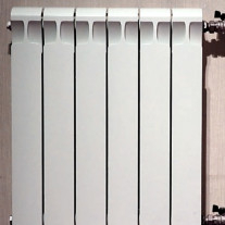 Радиатор биметаллический 350x85x9 мм 