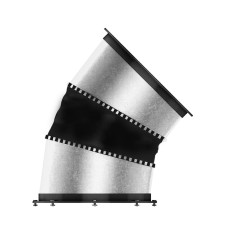 Вставка мягкая (гибкая) круглая фланцевая EPDM 900 мм Ру 16