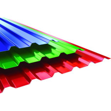 Профнастил с полимерным покрытием 0.45 мм С8