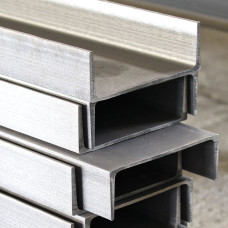 Швеллер нержавеющий 100х50х5х5 мм 08Х18Н10 гнутый