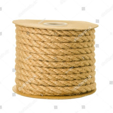 Канат джутовый 10 мм зеленый