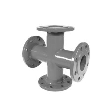 Крест стальной без покрытия 110х50 мм 90°