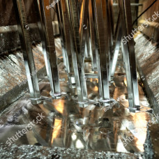 Серебрение металла